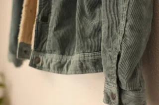 Chaqueta Pull&Bear azulada forrada Talla M