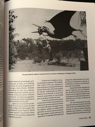 CineSaurios libro sobre dinosaurios en el Cine