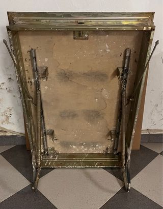 Escalera plegable 11 peldaños 4 tramos-3,20 metros