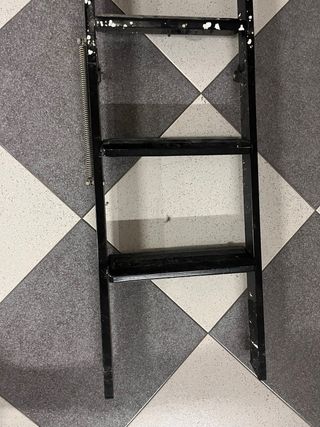 Escalera plegable 11 peldaños 4 tramos-3,20 metros