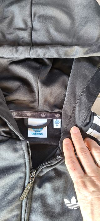 Chaqueta negra Adidas Original