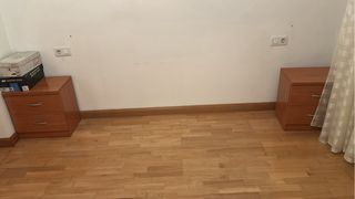 Cómodas de madera con 2 cajones