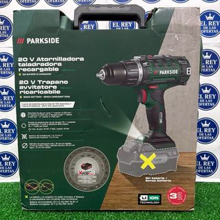 Atornilladora Taladradora Parkside 20V + bateria20