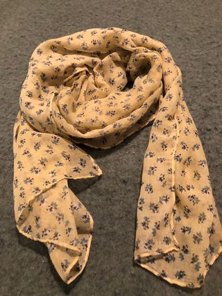 Fular Fulares Charm Viscosa Estampado Flores