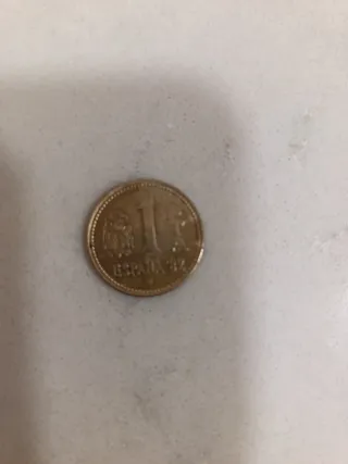 Moneda 1 Peseta España 1982 Escudo