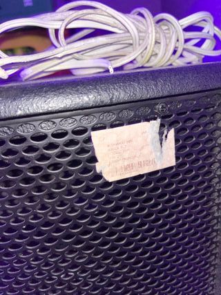 Altavoz BCT negro pasivo