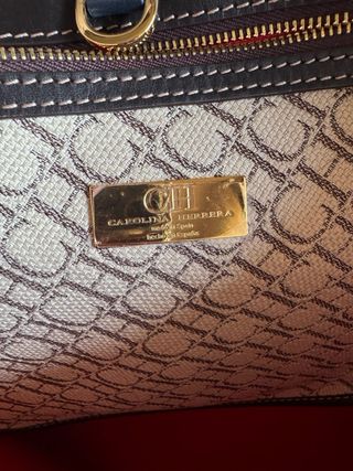 Bolso Tote Carolina Herrera Grande Logo CH