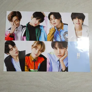 BTS Posters + Free BTS Stickers