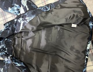 Chaqueta acolchada con estampado