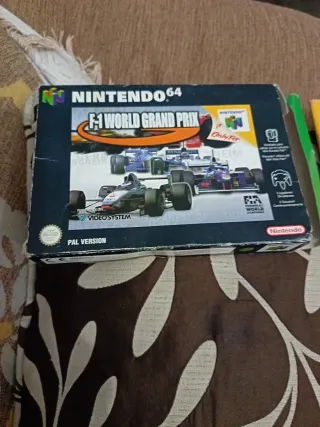 Caja Nintendo 64 F1 World Grand Prix
