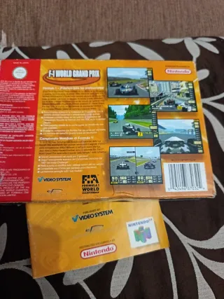 Caja Nintendo 64 F1 World Grand Prix