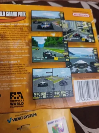 Caja Nintendo 64 F1 World Grand Prix