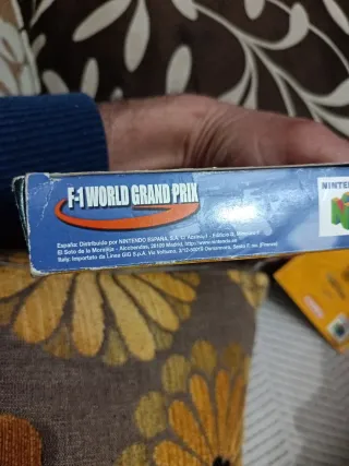 Caja Nintendo 64 F1 World Grand Prix