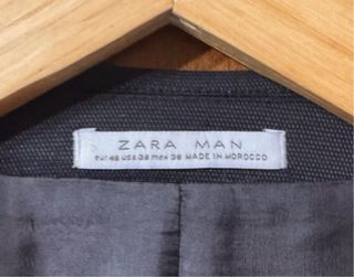 Giacca uomo Zara grigia