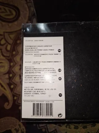 Juego de 2 cuencos de cerámica