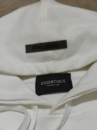 Hoodie Fear of God Essentials Branco