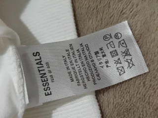 Hoodie Fear of God Essentials Branco