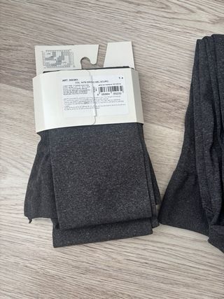 Medias Calzedonia Opacas Talla L Gris