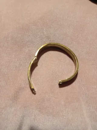 Lote 4 Pulseras Vintage Cuero y Metal