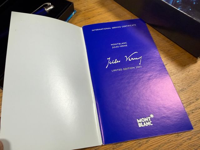 Montblanc 8492 Julio Verne Penna M Writers Edition