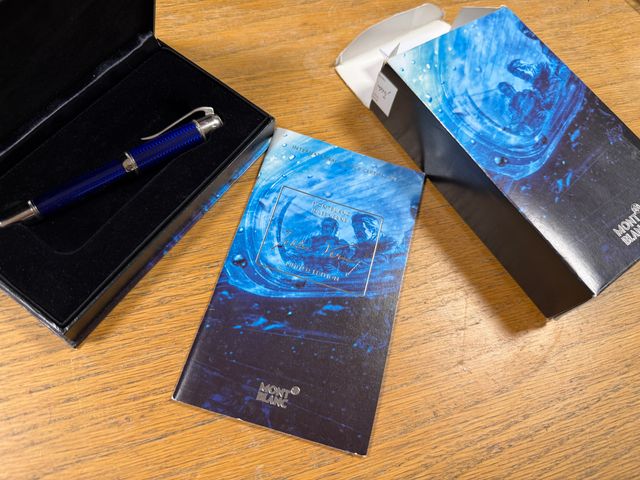 Montblanc 8492 Julio Verne Penna M Writers Edition