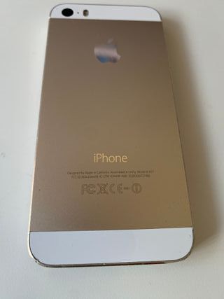 2 x iPhone 5s 16Gb Plata y Dorado