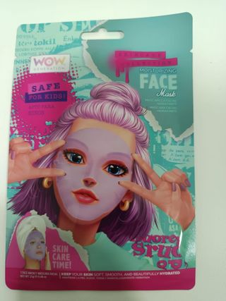 2 parches y 1 mascarilla wow generation NUEVO