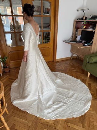 Vestido de Novia Blanco talla 46