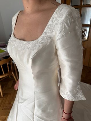 Vestido de Novia Blanco talla 46