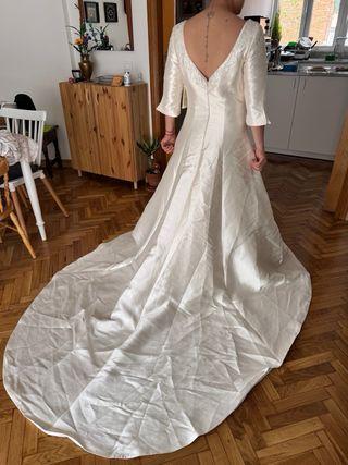 Vestido de Novia Blanco talla 46