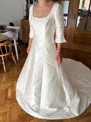 Vestido de Novia Blanco talla 46