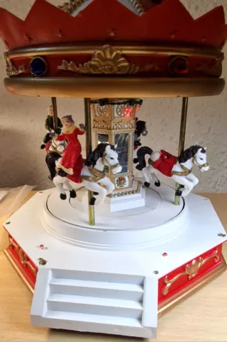 Carrusel musical con luces