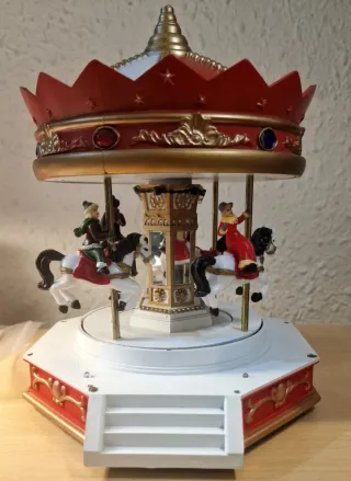 Carrusel musical con luces