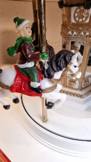 Carrusel musical con luces