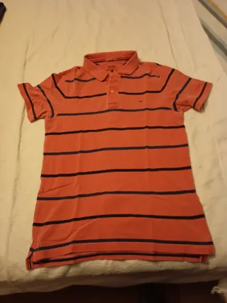 Polo Tommy Hilfiger Rayas Talla L