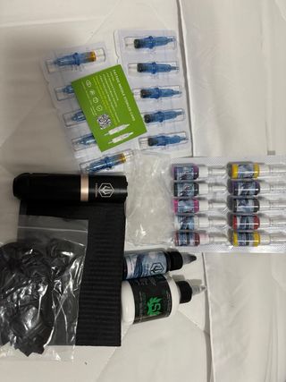 Kit Máquina Tatuar POSEIDON Negra