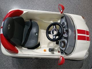 Coche Mini para Niñ@ Blanco y Rojo