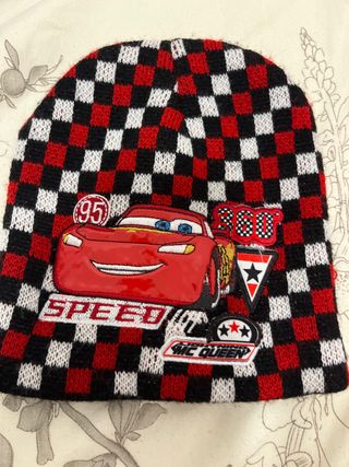 Gorro Rayo McQueen Disney Infantil