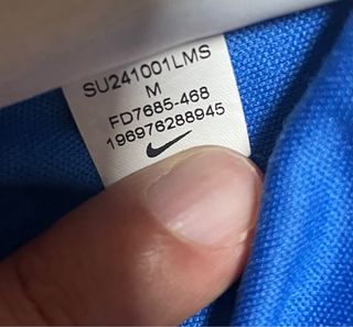 Chaqueta KRC Genk niño Nike azul