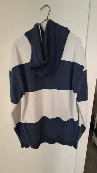 Sudadera Nautica Azul y Blanca