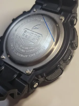 Reloj resistente Negro y Verde