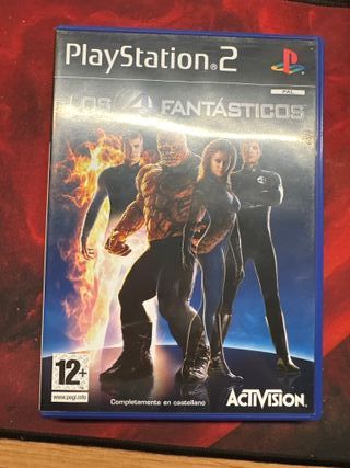 Lote 2 Juegos PS2: X-Men & Fantastic Four