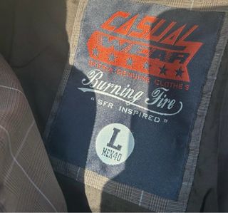 Chaqueta Sfera Hombre Cuadros Gris