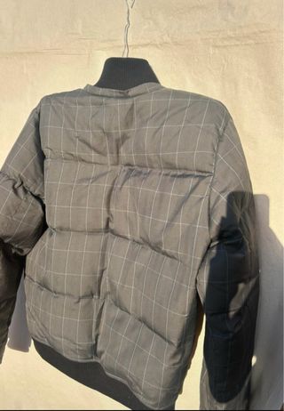 Chaqueta Sfera Hombre Cuadros Gris