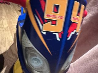 Moto juguete Molto 3000 Azul y Amarillo