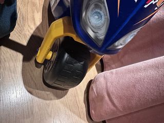 Moto juguete Molto 3000 Azul y Amarillo