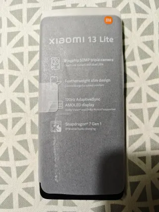 Xiaomi 13 Lite 256GB Negro