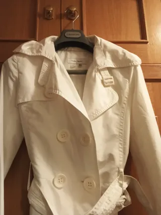 Chaqueta de verano blanca