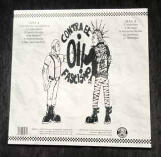 Vinilo Oi! The Arrase - Punks & Skins