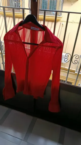 Lote 3 Camisas Mujer Rayas, Rosa y roja